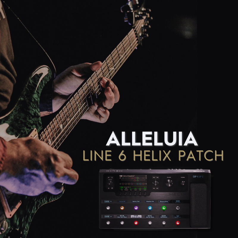ALLELUIA - LINE 6 HELIX PATCH