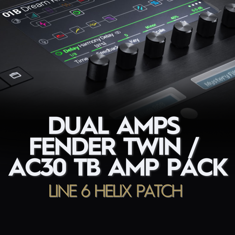 Dual Amps Fender Twin / AC30 TB Amp Pack